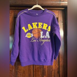 NBA Purple Logo Crewneck